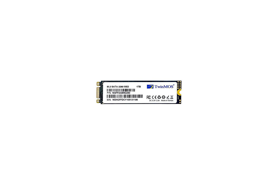 1 TB TWINMOS M.2 2280 SATA3 580/550 NGFFGGBM2280