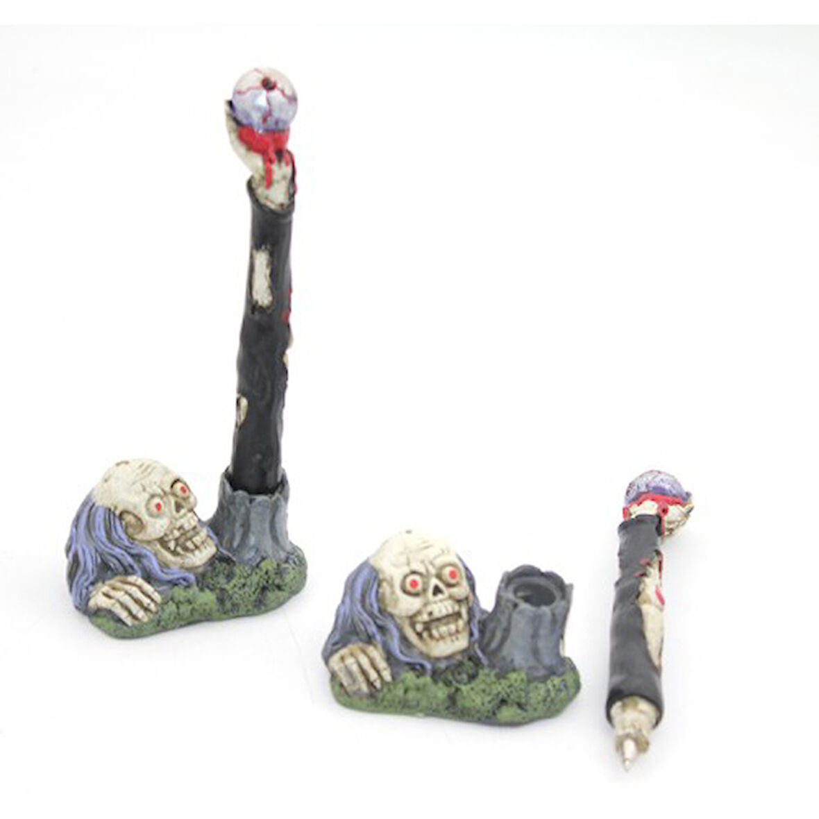 Periboia Polyester Kurukafa Tükenmez Kalem 