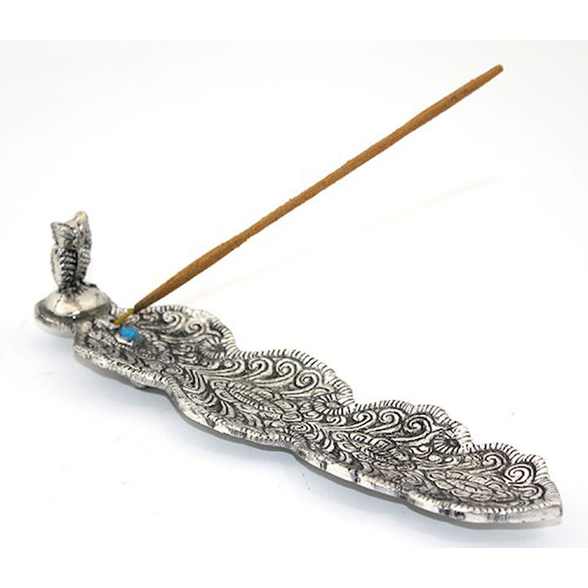 Periboia Metal Kayık Baykuş Tasarımı Tütsülük Model 2 