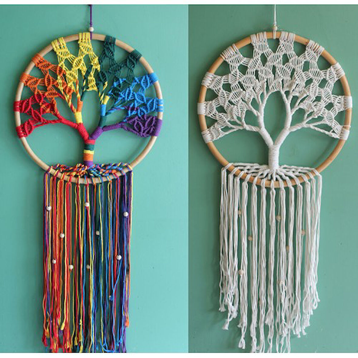 Periboia Rüya Kapanı Dream Catcher Hayat Ağacı Model 2 