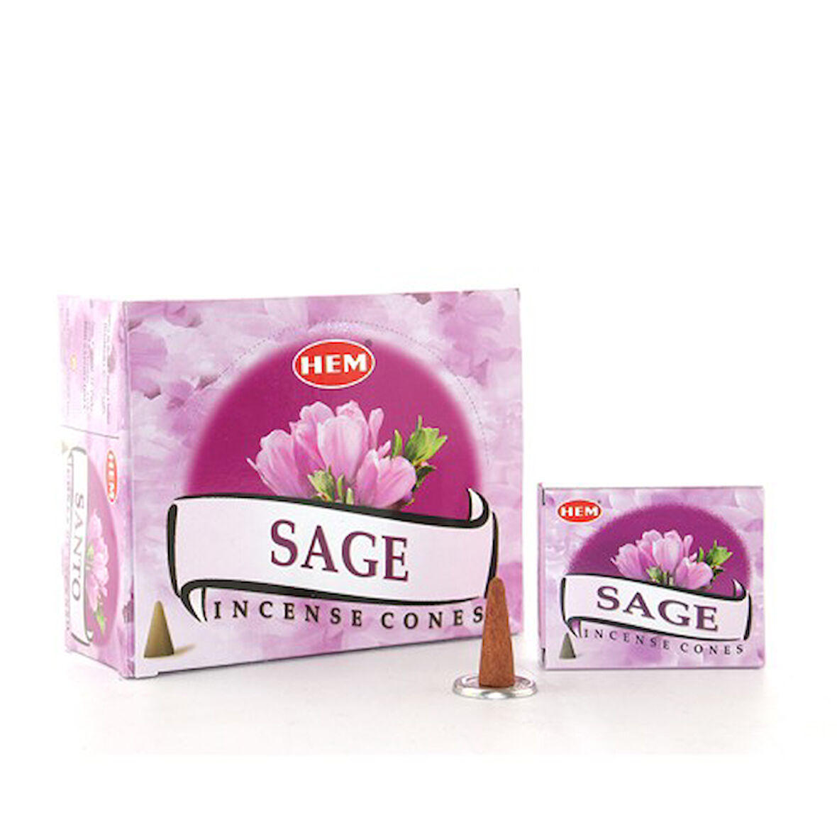 Periboia Sage Aromalı Konik Tütsü