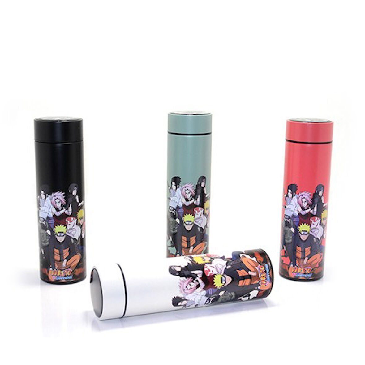 Periboia Anime Baskılı Dijital Göstergeli Termos 500 ml Model 2 