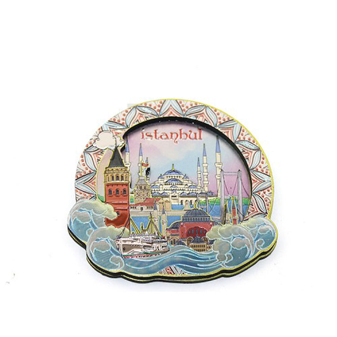 Periboia İstanbul Temalı Magnet Model 16