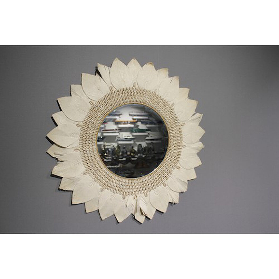 Periboia Makrome Duvar Aynası Model 1 