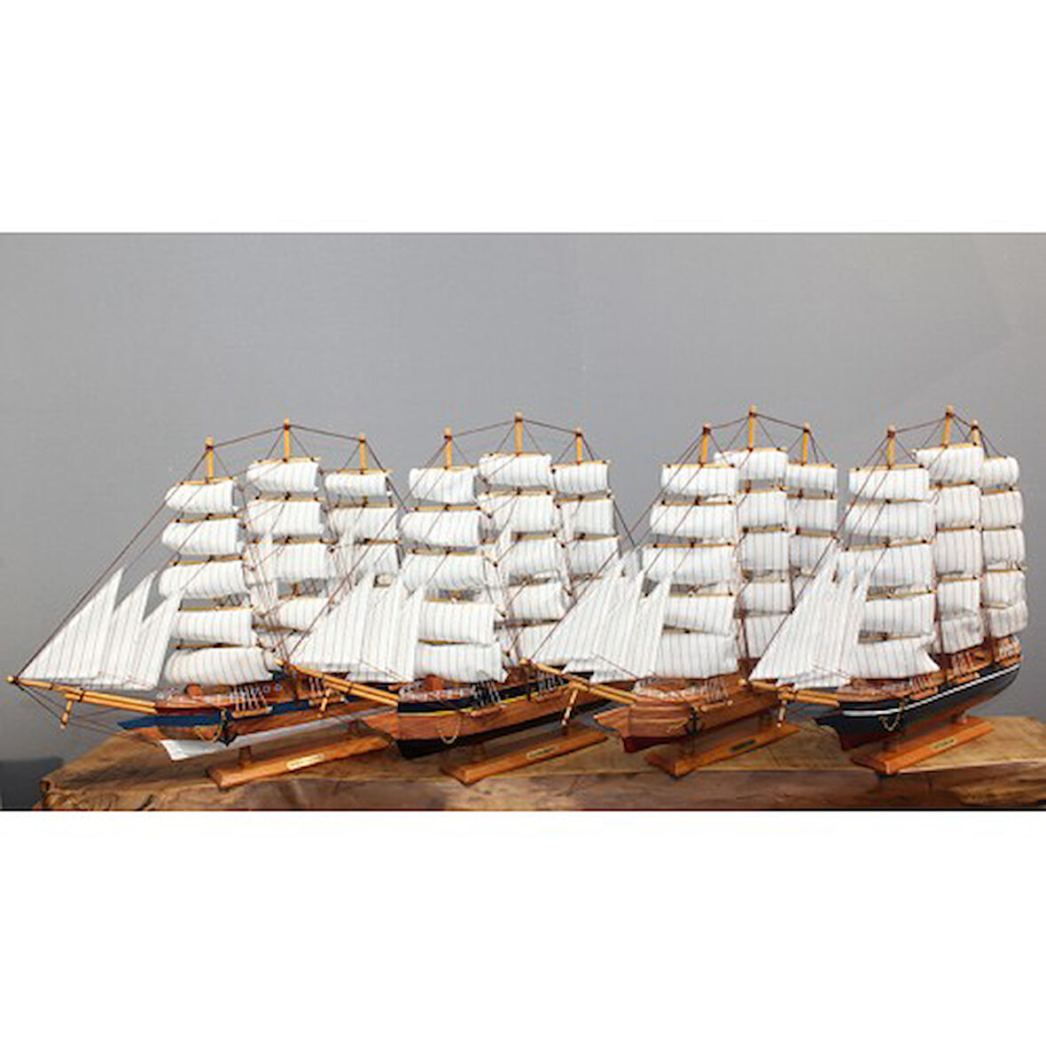 Periboia Ahşap Gemi Model 8