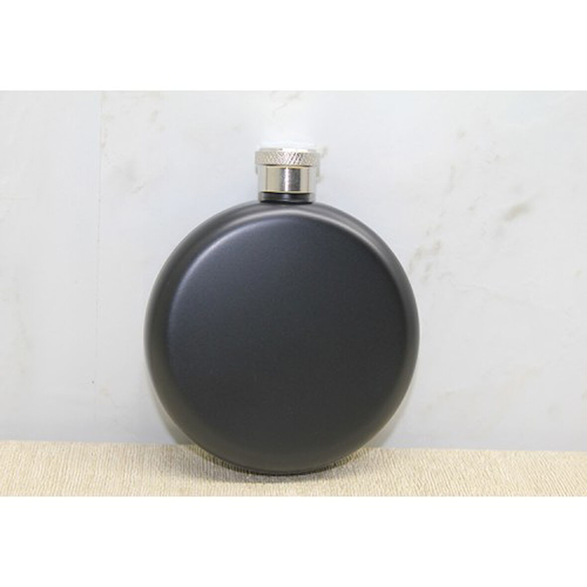 Periboia Yuvarlak Tekli Matara Siyah