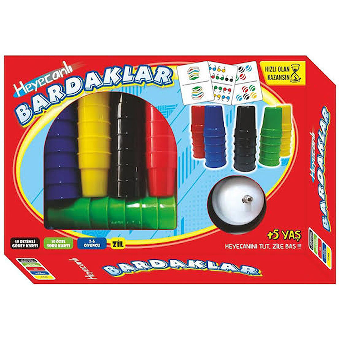 Periboia Heyecanlı Bardaklar Oyunu