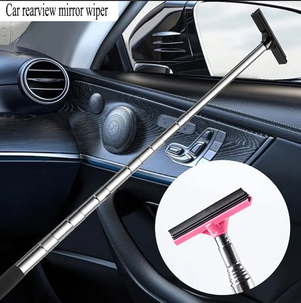 Periboia Teleskopik Araba Cam Ayna Sileceği