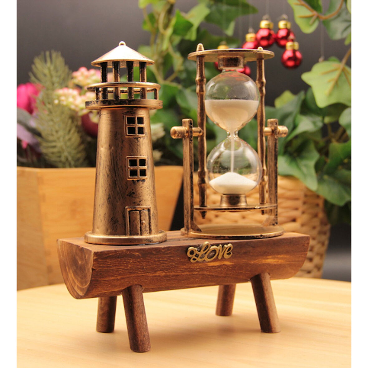 Periboia Deniz Feneri Biblolu Kum Saati