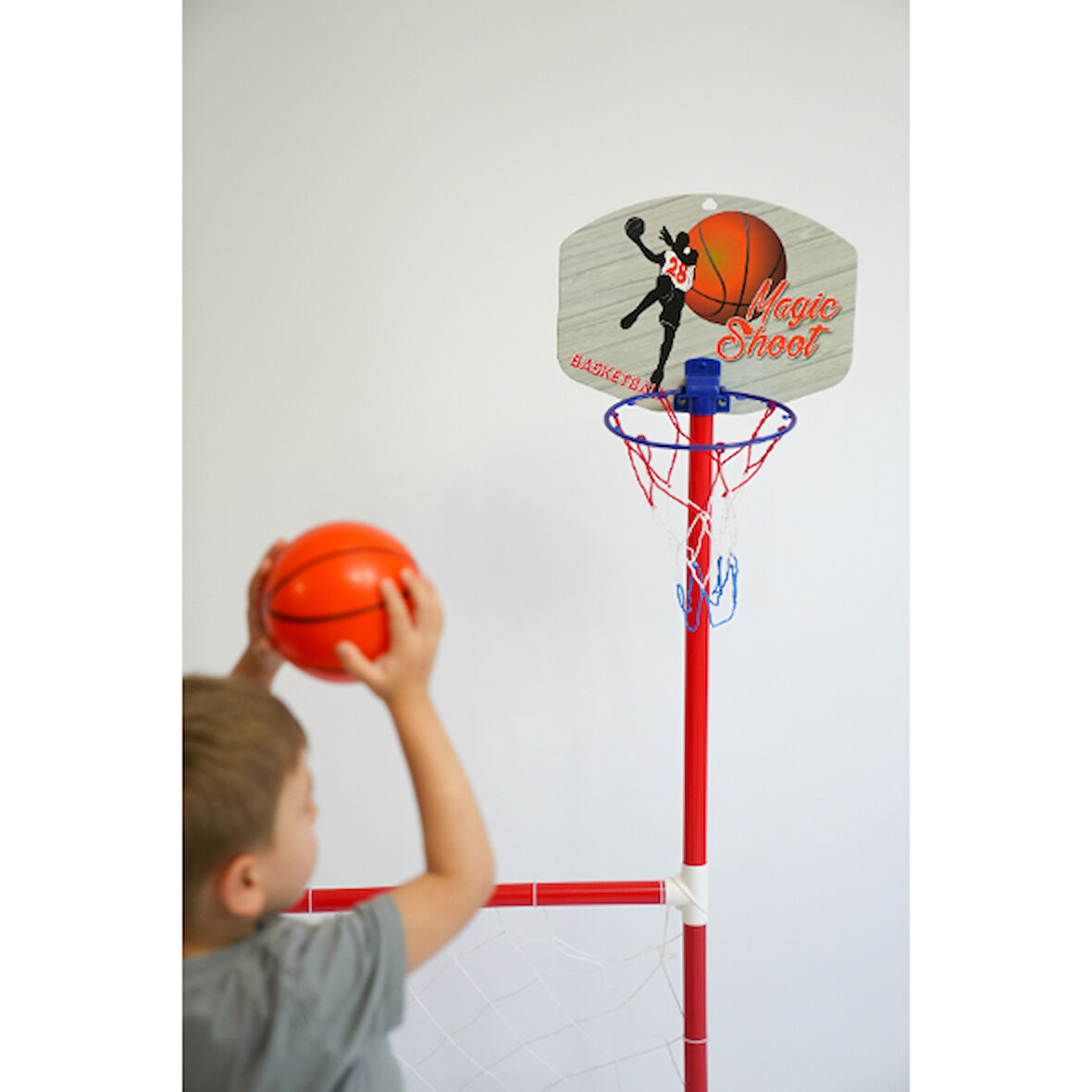 Periboia Portatif Kale - Basket Potası 2'si 1 Arada