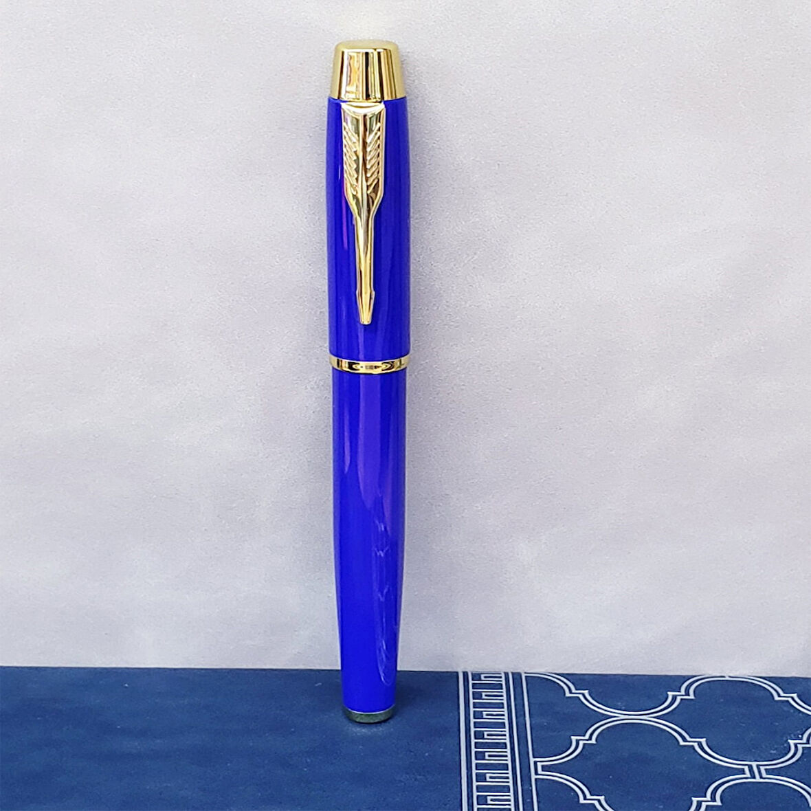 Periboia Mavi Metal Tükenmez Kalem