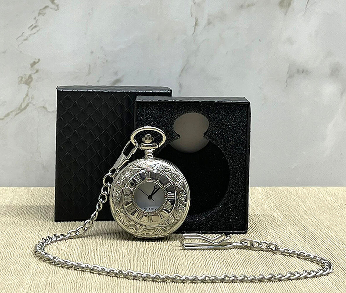 Periboia Özel Kutulu Antik Köstekli Saat Model 5