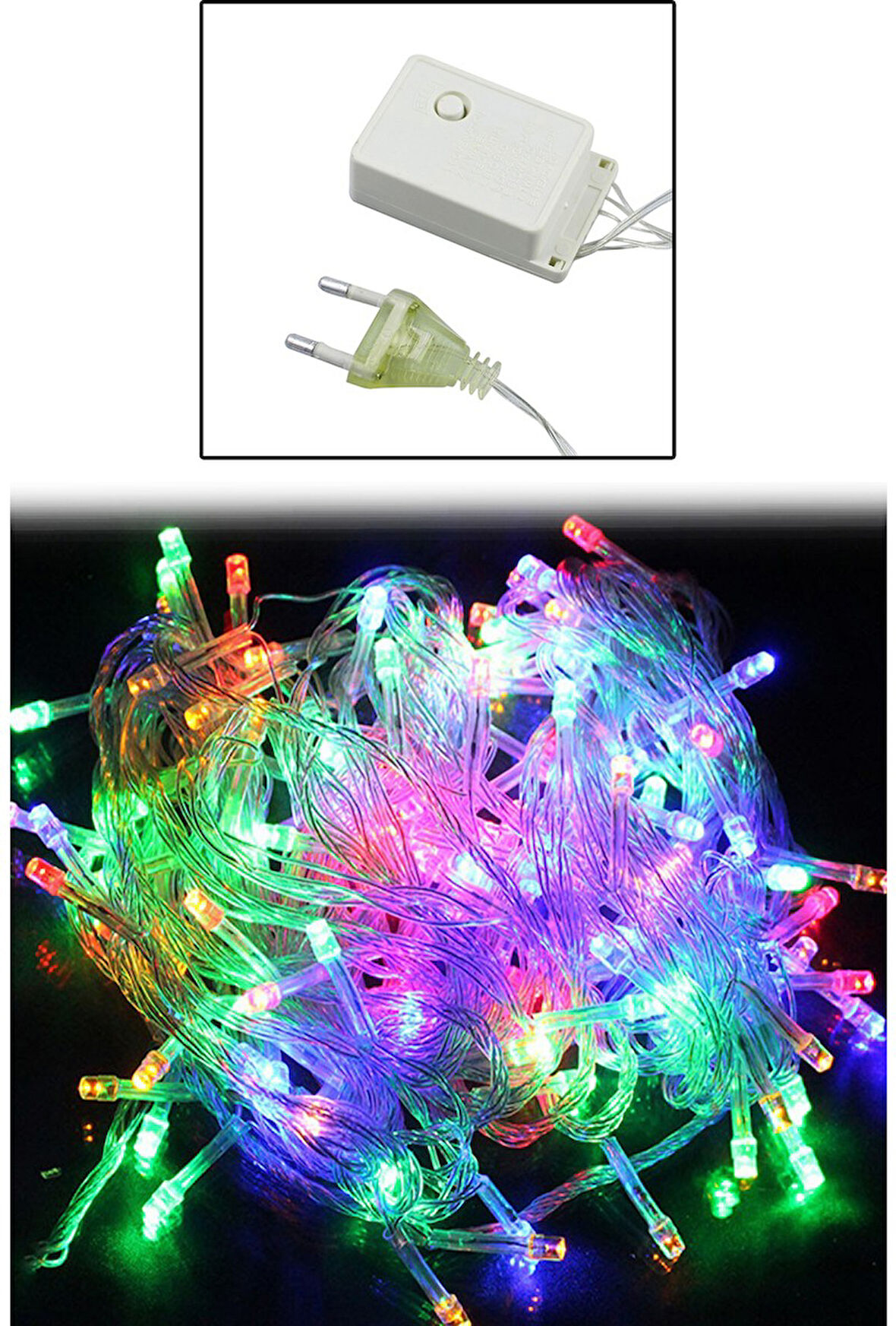 Periboia 100 Ledli 8 Fonksiyonlu Dekor Lambası (10m - RGB)