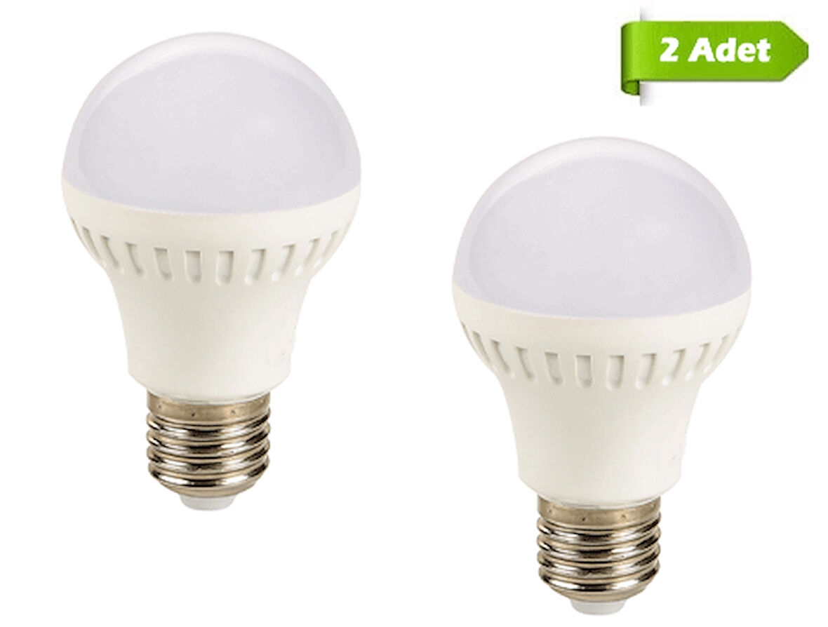 Periboia 5W Enerji Tasarruflu Led Ampul ( 2 Adet)