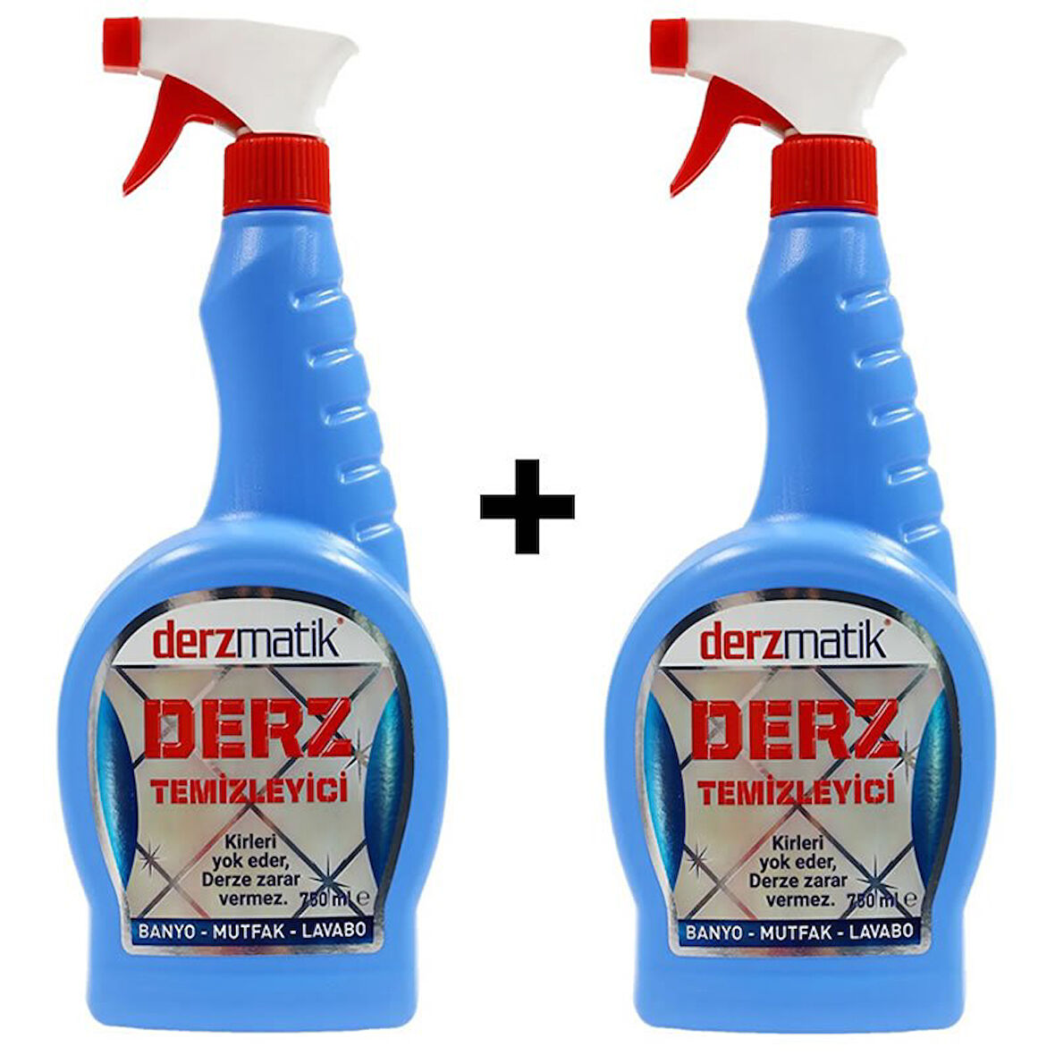 Periboia Derz Fayans Banyo Mutfak Lavabo Kir ve Leke Temizleyici 750 ml. 2 li Set