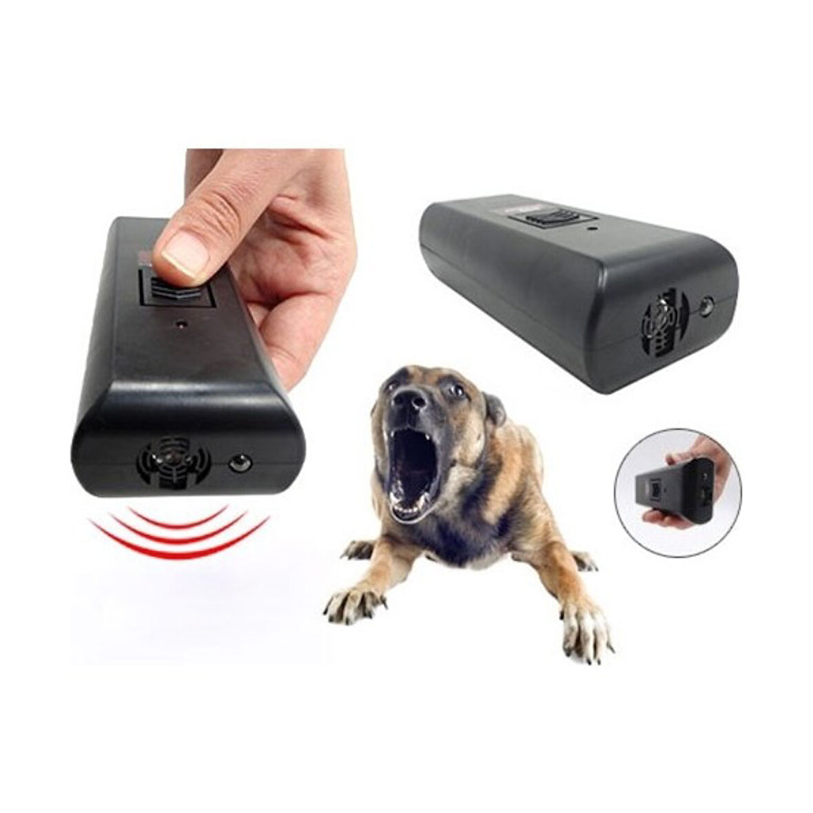 Periboia Ultrasonik Köpek ve Kedi Uzaklaştırıcı (Model 2)