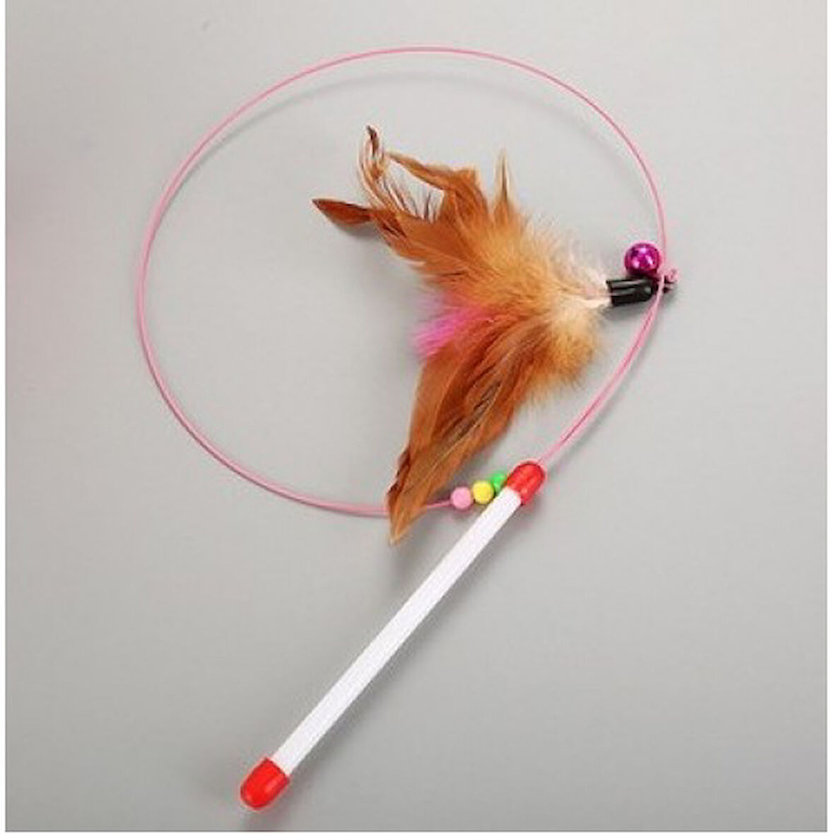 Periboia Tüylü Kedi Oyun Oltası 90 cm