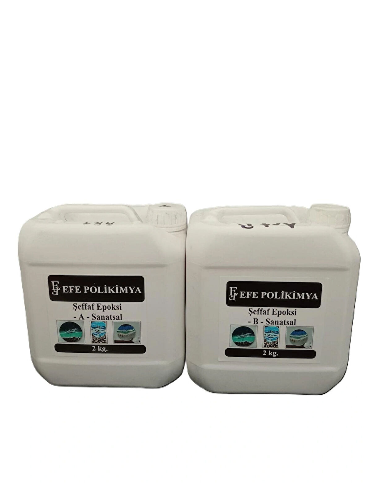  Epoksi Reçine Sanatsal 4Kg