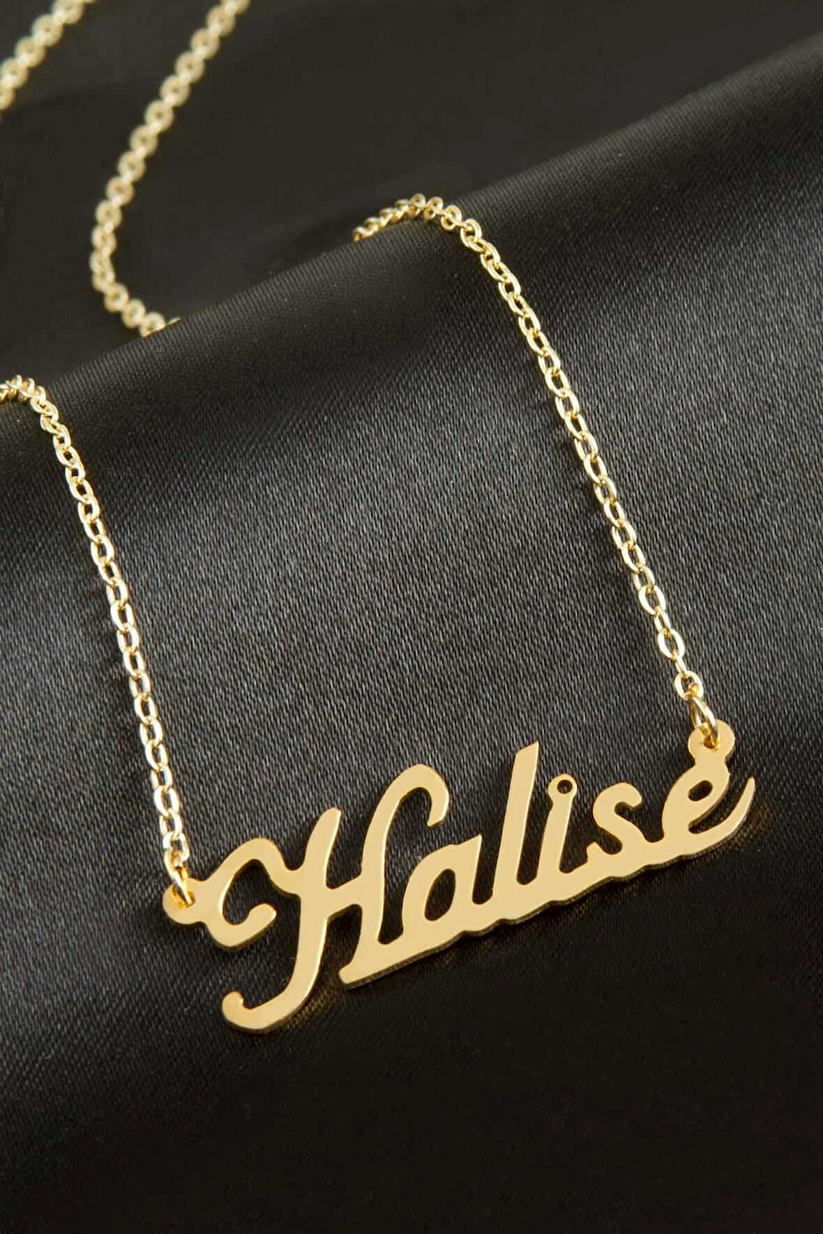 Halise İsimli Kolye (Kişiye Özel)