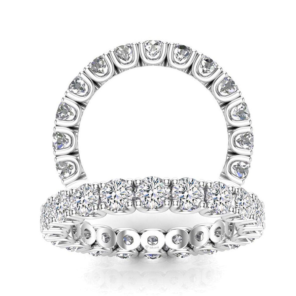 1,00 Karat Pırlanta Tamtur Yüzük