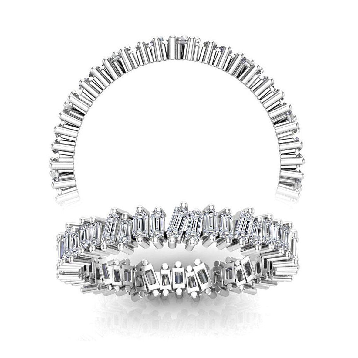 1,00 Karat Pırlanta Tamtur Yüzük