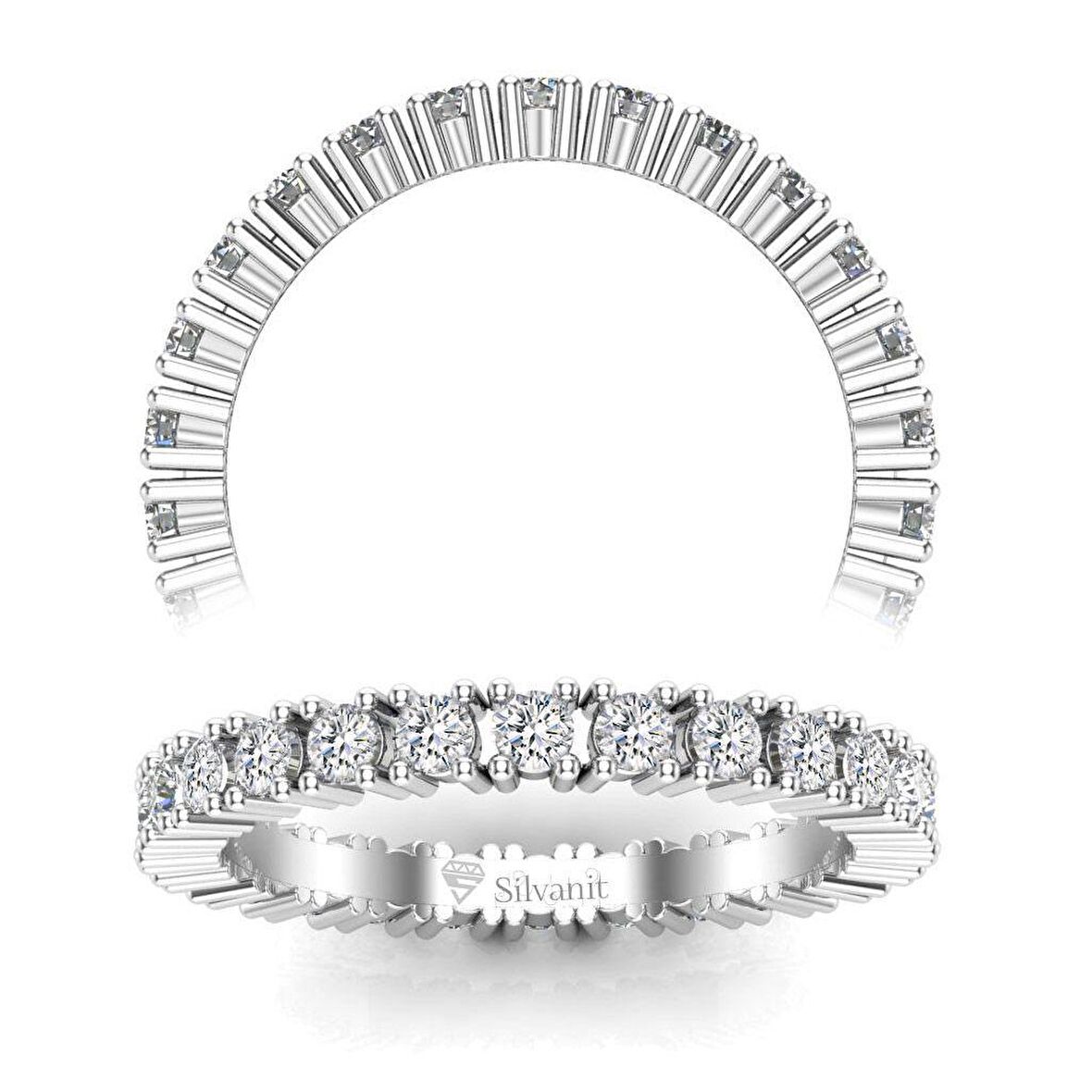 0,85 Karat Pırlanta Tamtur Yüzük