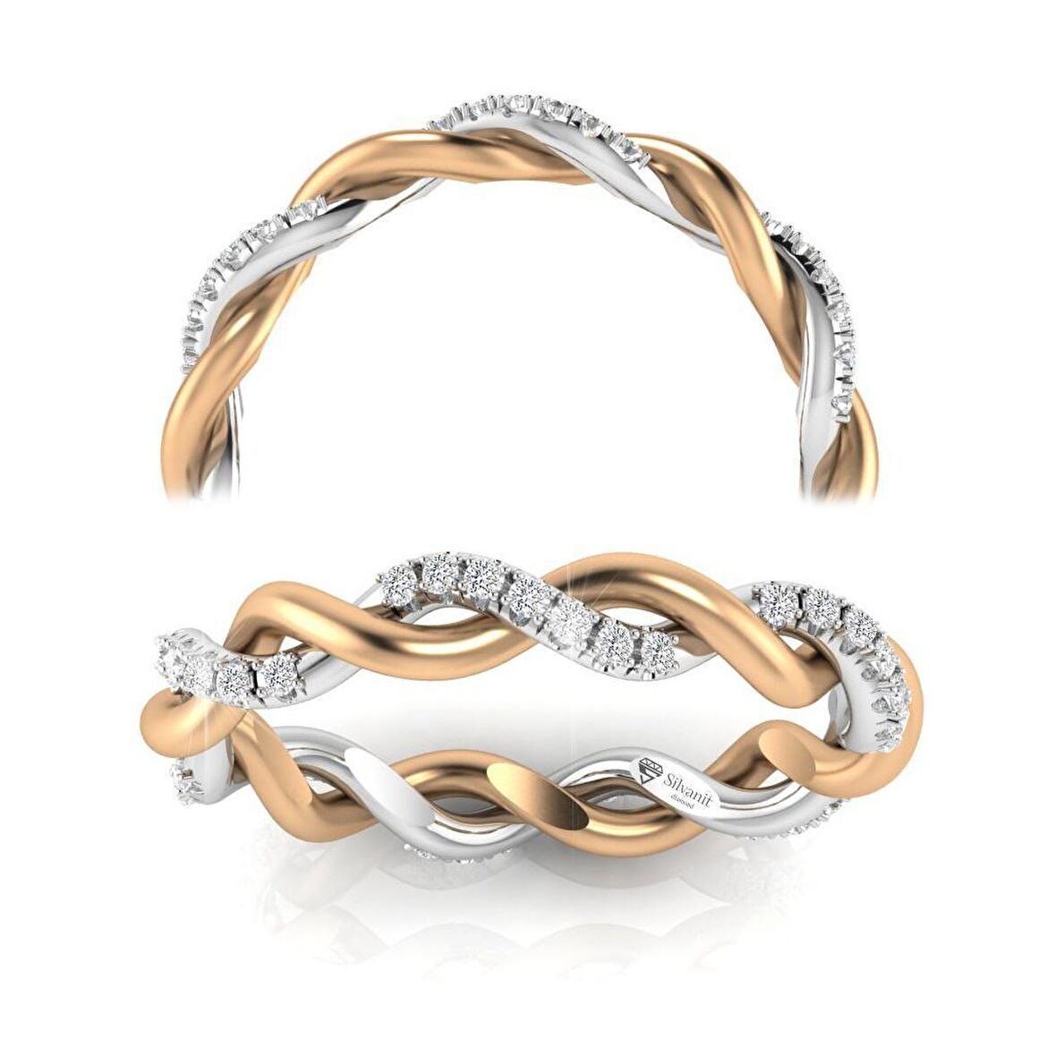 0,15 Karat Pırlanta Tamtur Yüzük