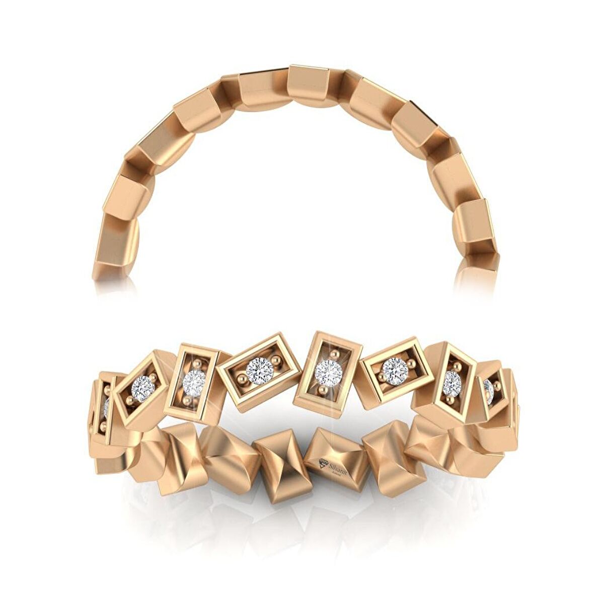 0,20 Karat Pırlanta Tamtur Yüzük