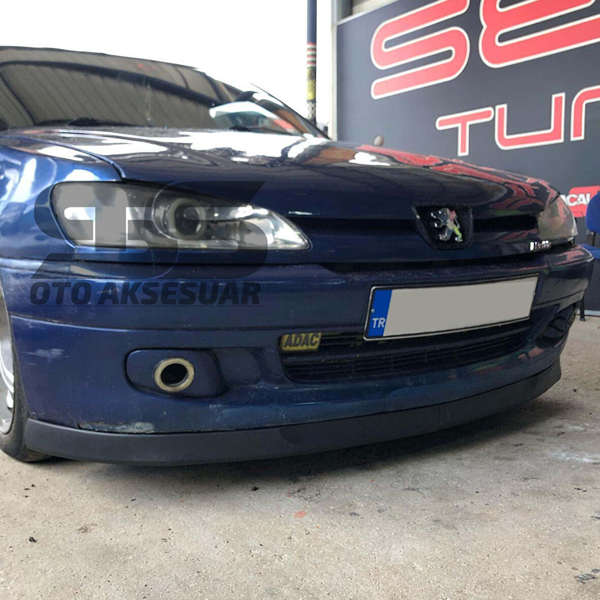 Sts Oto Aksesuar Peugeot 306 Lip Üniversal 2 Parça Astra H Tipi Kırılmaz Tampon eki