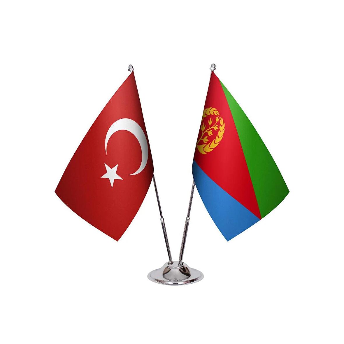 Eritre İkili Masa Bayrağı