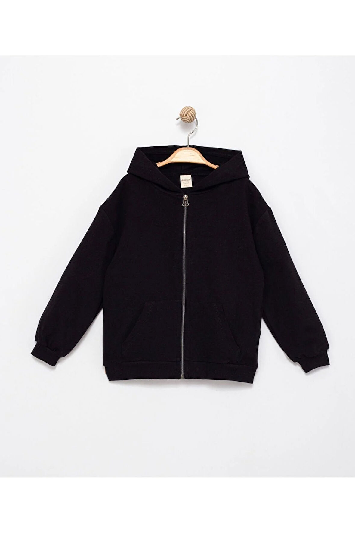 Erkek Çocuk 2 İplik Kapşonlu Hırka