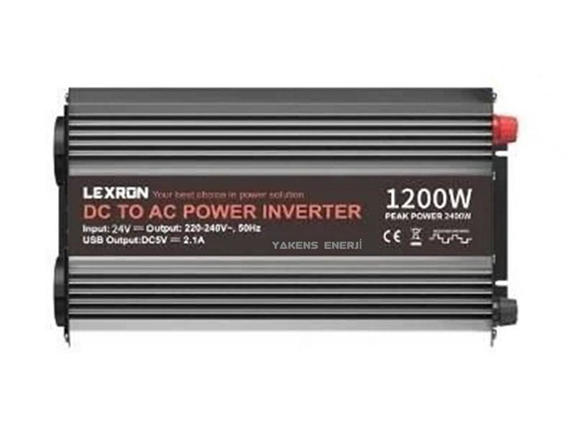 1200 Watt 24V Modifiye Sinüs İnverter Lexron