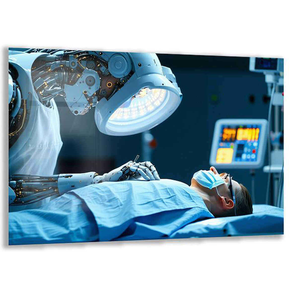 Mesleki Cam Tablo - Doktor - Yatay Motif 05-105