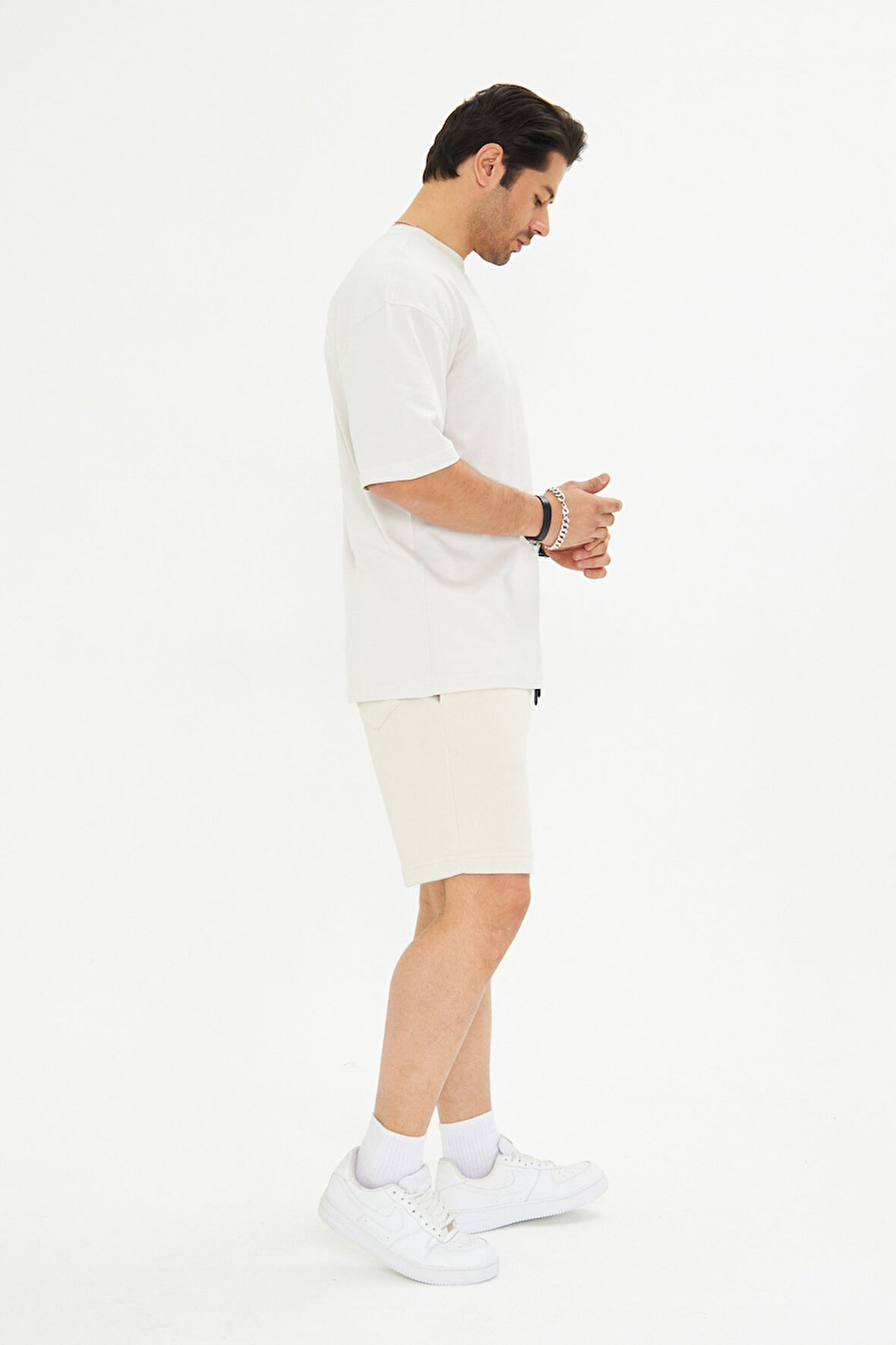 Pamuklu Relax Konforlu Oversize Tişört ve Şort Takımı