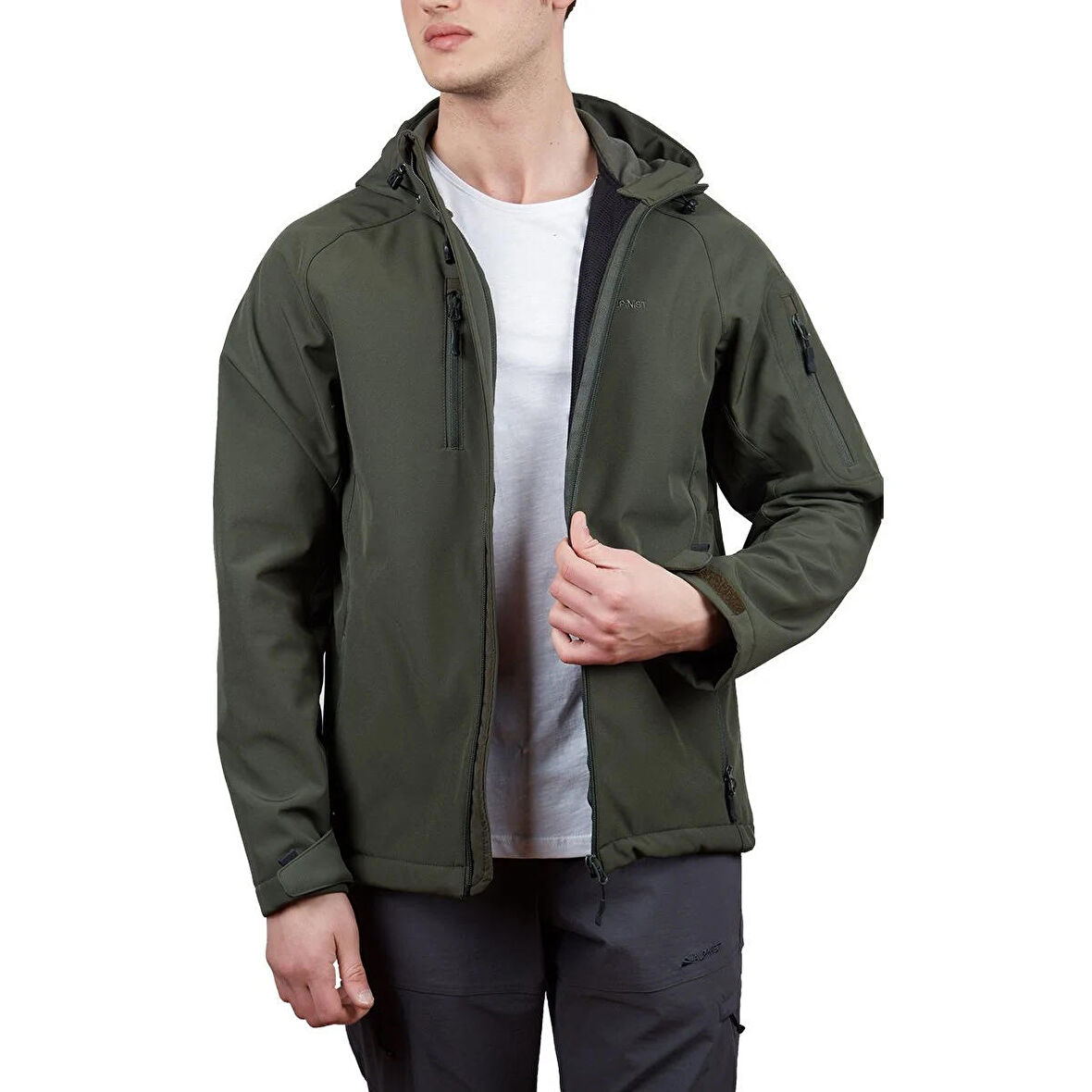 Outdoor Alpinist Peak Softshell Erkek Outdoor Mont Haki (500401)