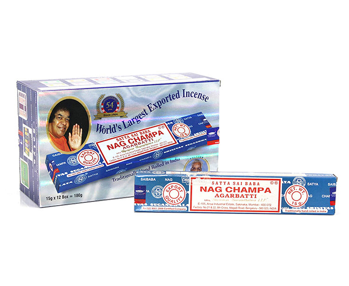 Satya Nag Champa Aromalı Çubuk Tütsü 