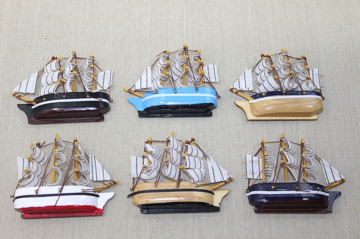 Ahşap Gemi Magnet 