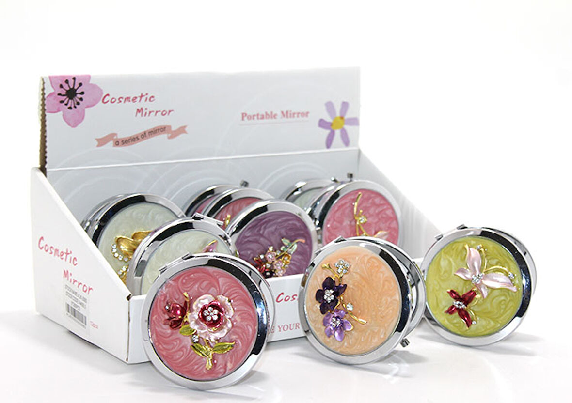 Kabartmalı Desenli El Aynası Model 2 