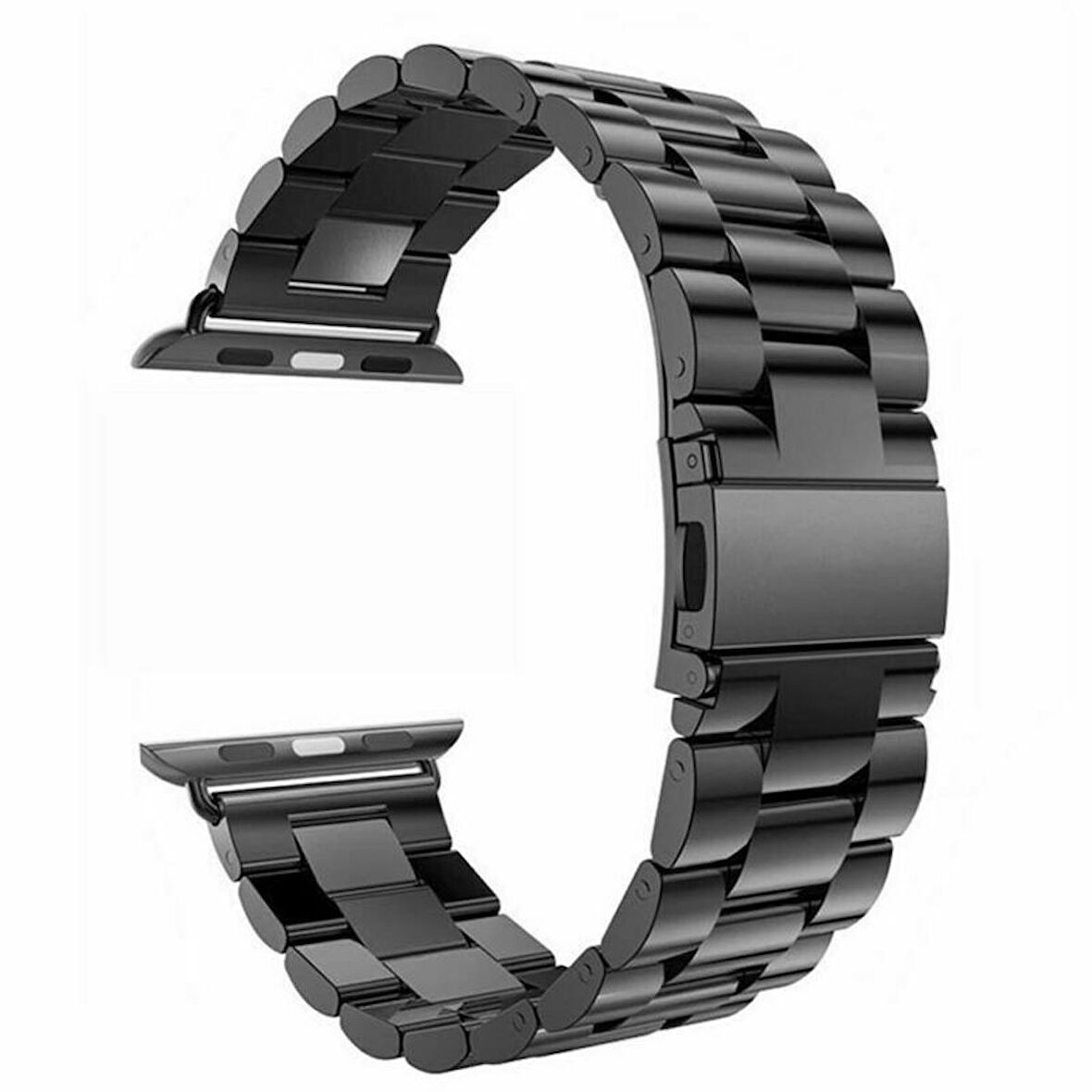 Gpack Apple Watch Uyumlu 6 40 mm Kordon Metal Sıralı Kordon 