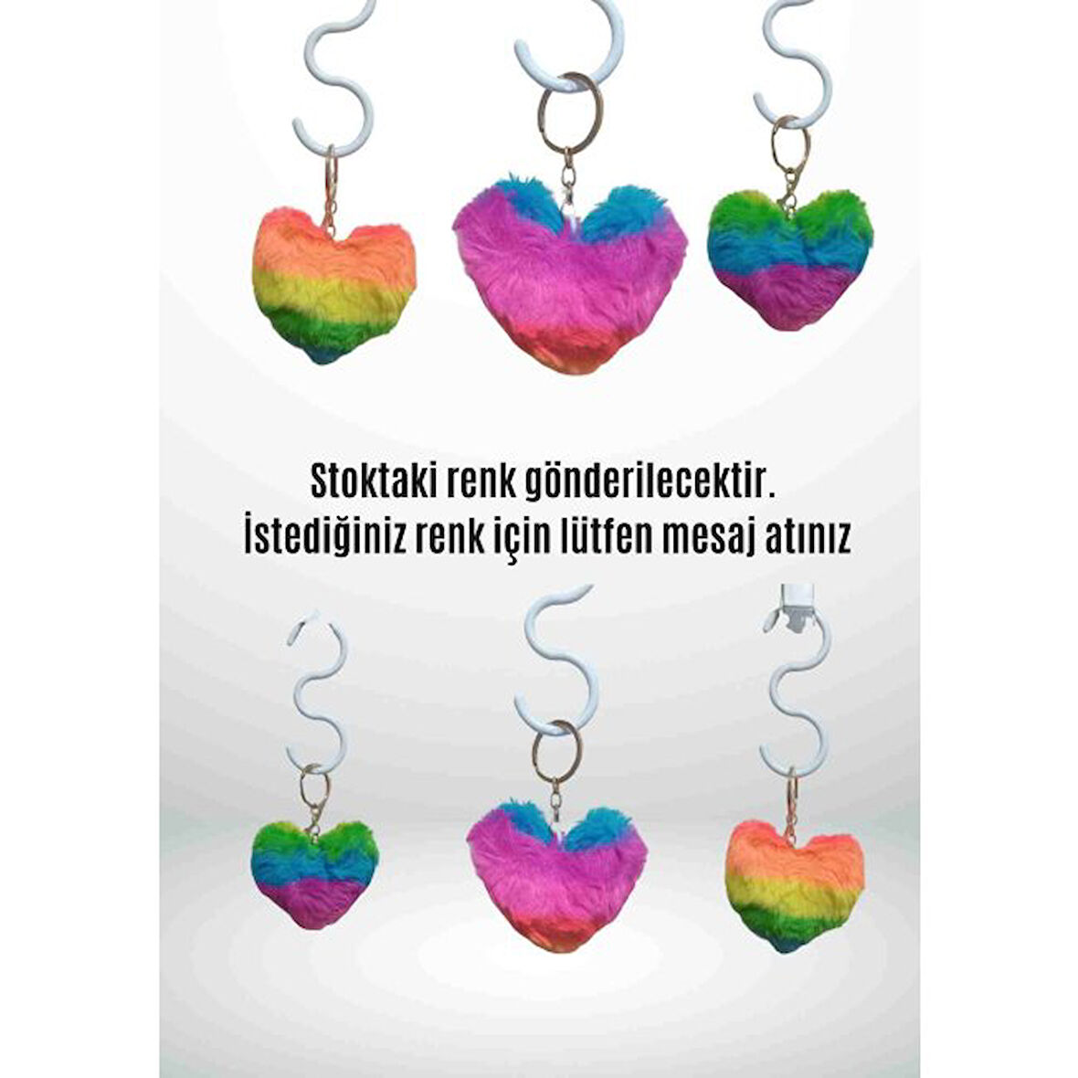 Anahtarlık Peluş Kalp  – Sevgi Dolu Tasarım