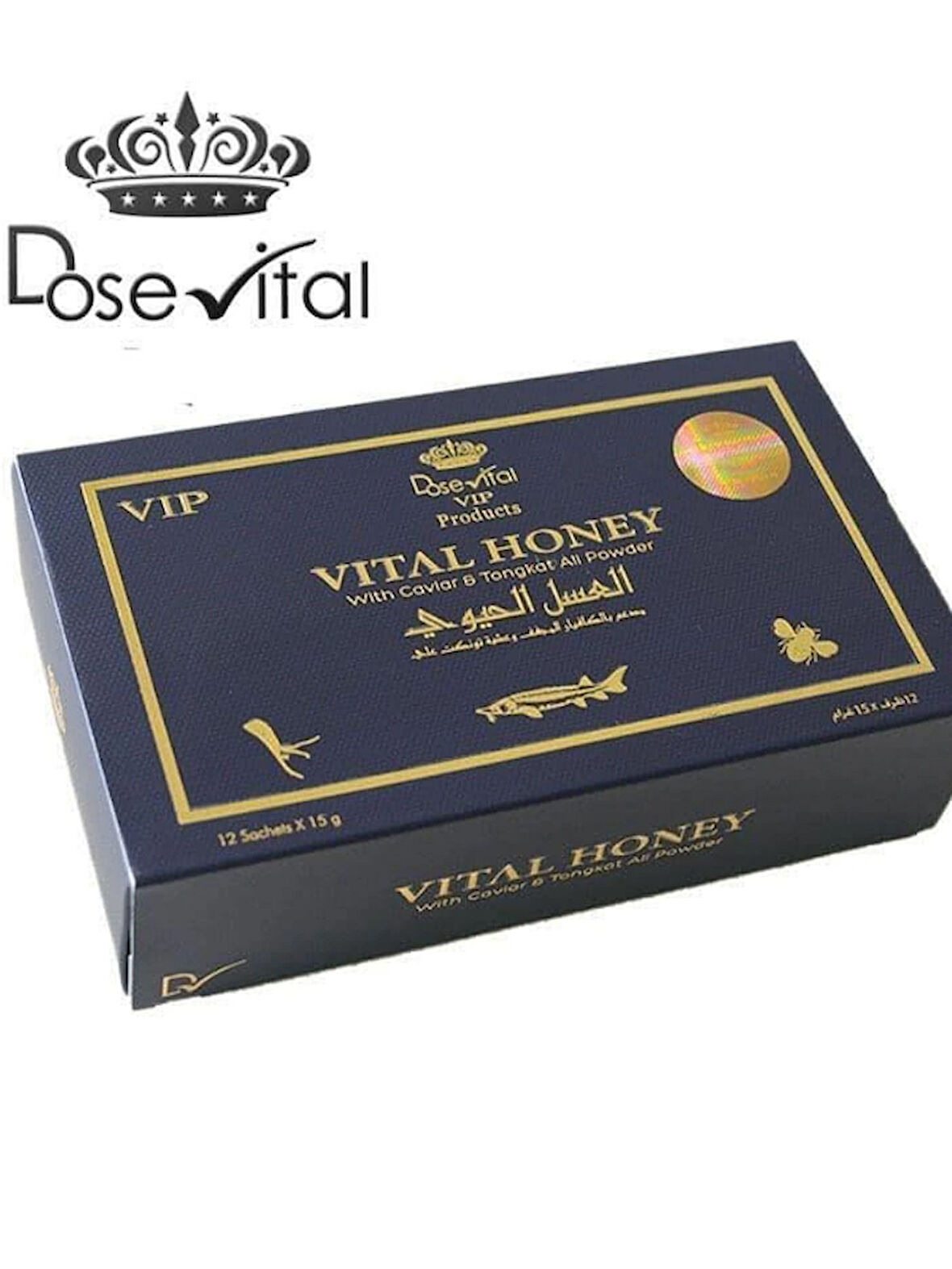 Vip Dose Vital Bal Siyah ROYAL HONEY WONDERFUL