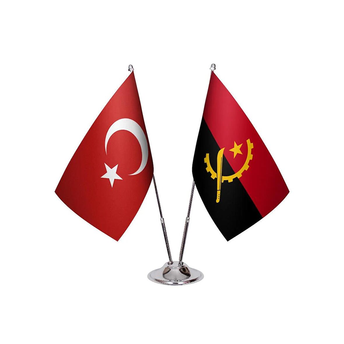 Angola İkili Masa Bayrağı