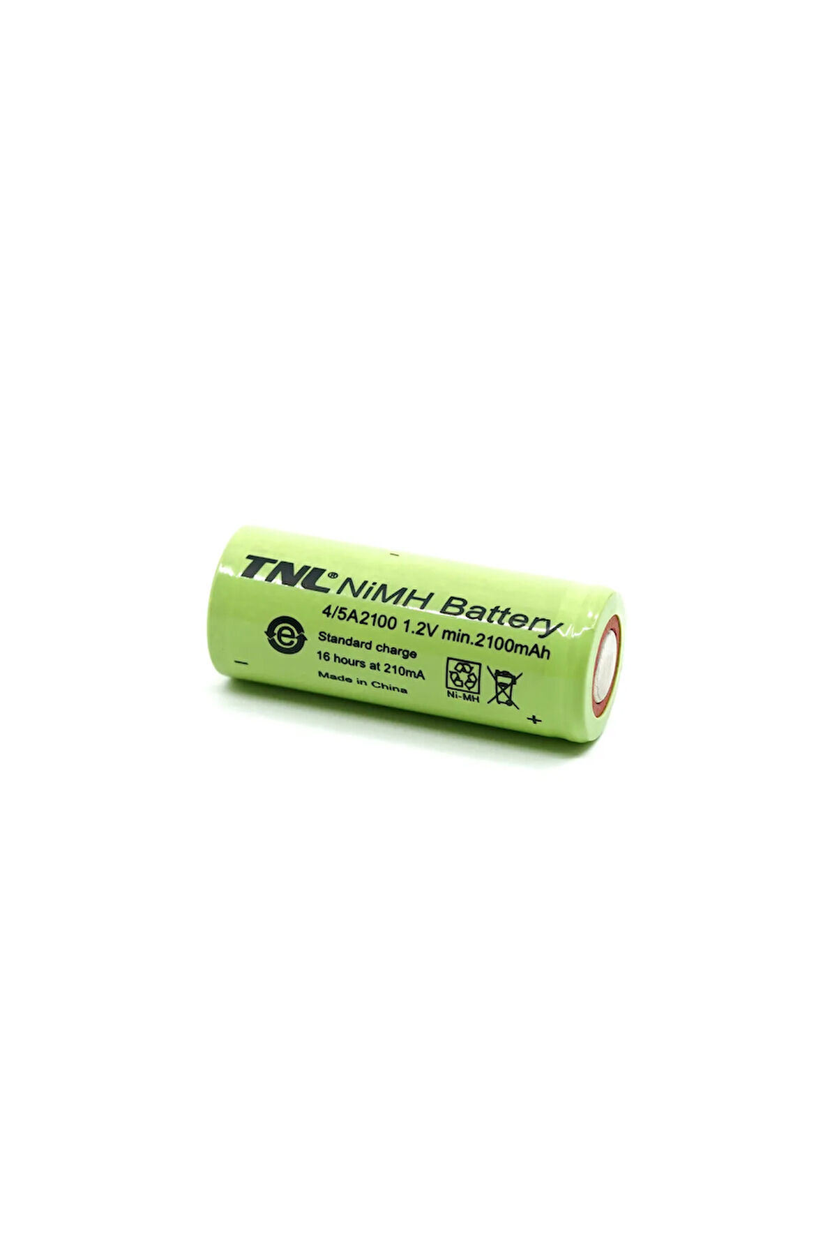 4/5A 1.2v 2100mAH NiMH Şarjlı Pil