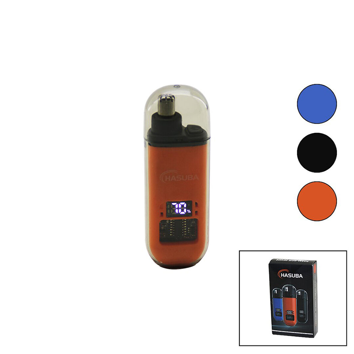 CEP ÇAKMAK MODEL USB ŞARJLI  BURUN - KULAK - YANAK KIL TÜY TEMİZLEME MAKİNESİ ŞARJ GÖSTERGELİ 3.7V (4694)