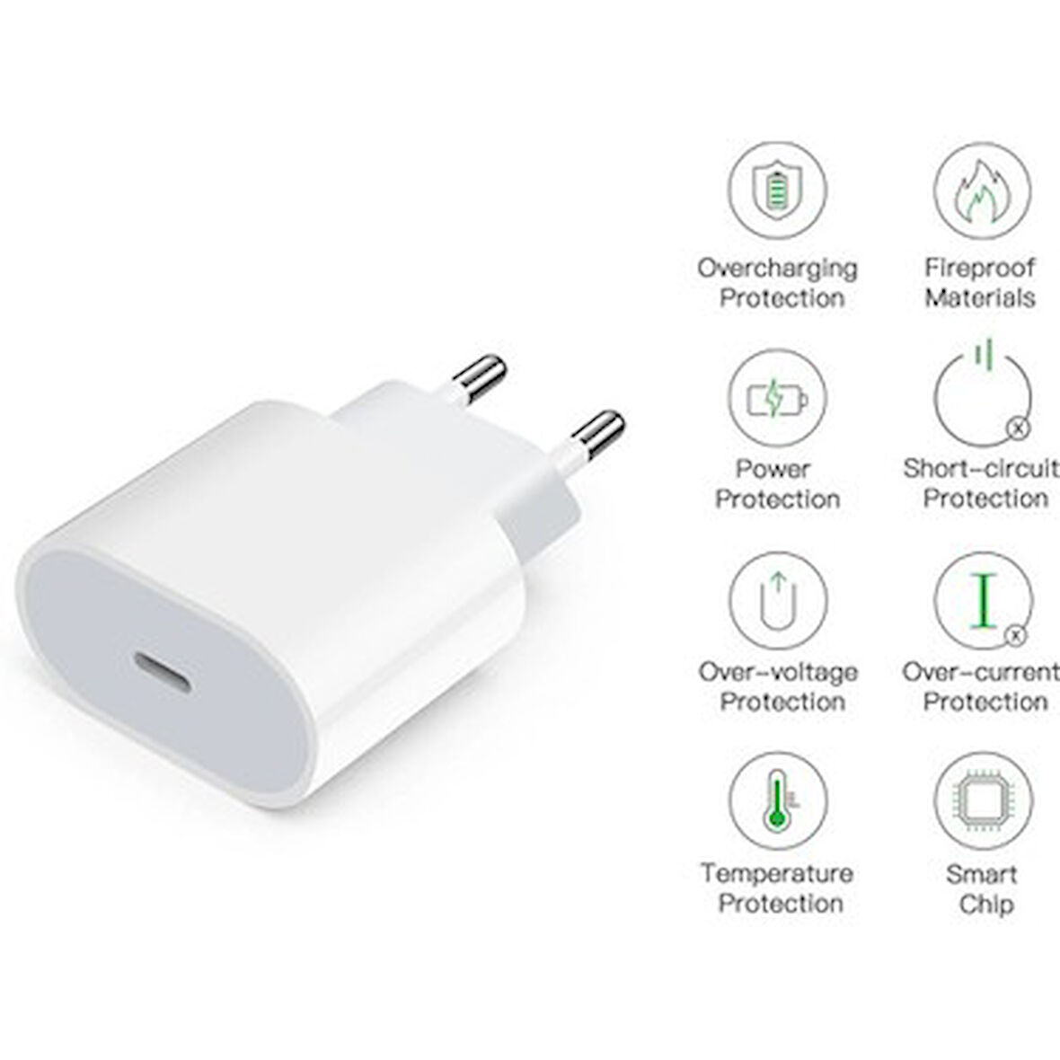 İPHONE 25W TYPEC BAŞLIK İPHONE 16 PRO MAX ŞARJ ADAPTÖRÜ