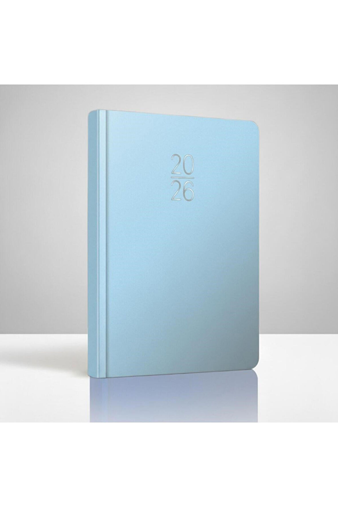 GIPTA 2026 Ciltli Sert Kapak Günlük Ajanda 17X24 cm 384 Sayfa (Pazar Tek Sayfa)