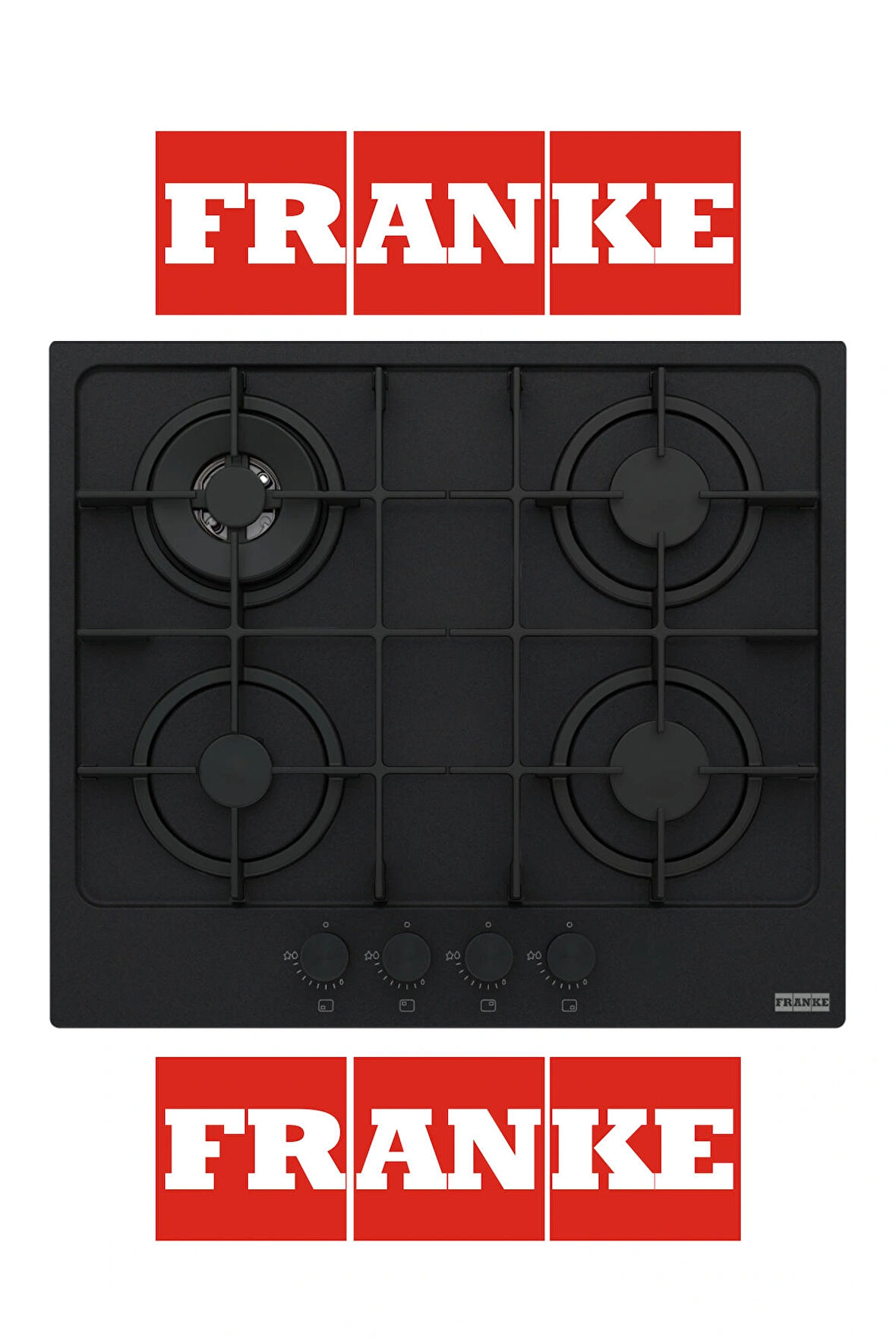 Franke Maris FHMA 604 3G DC MB C Matt Black Gazlı Ankastre Ocak