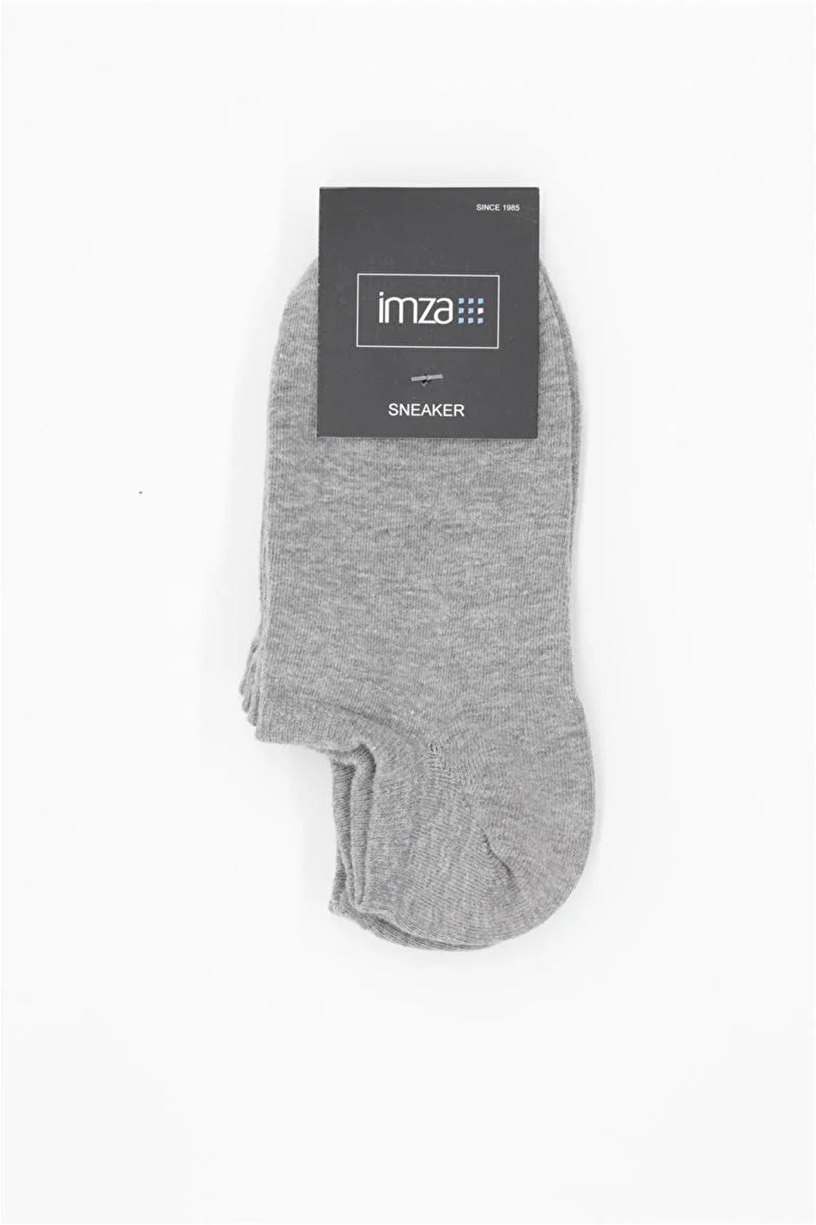 Füme Düz Pamuklu Suprem Sneaker Çorap 1060250151