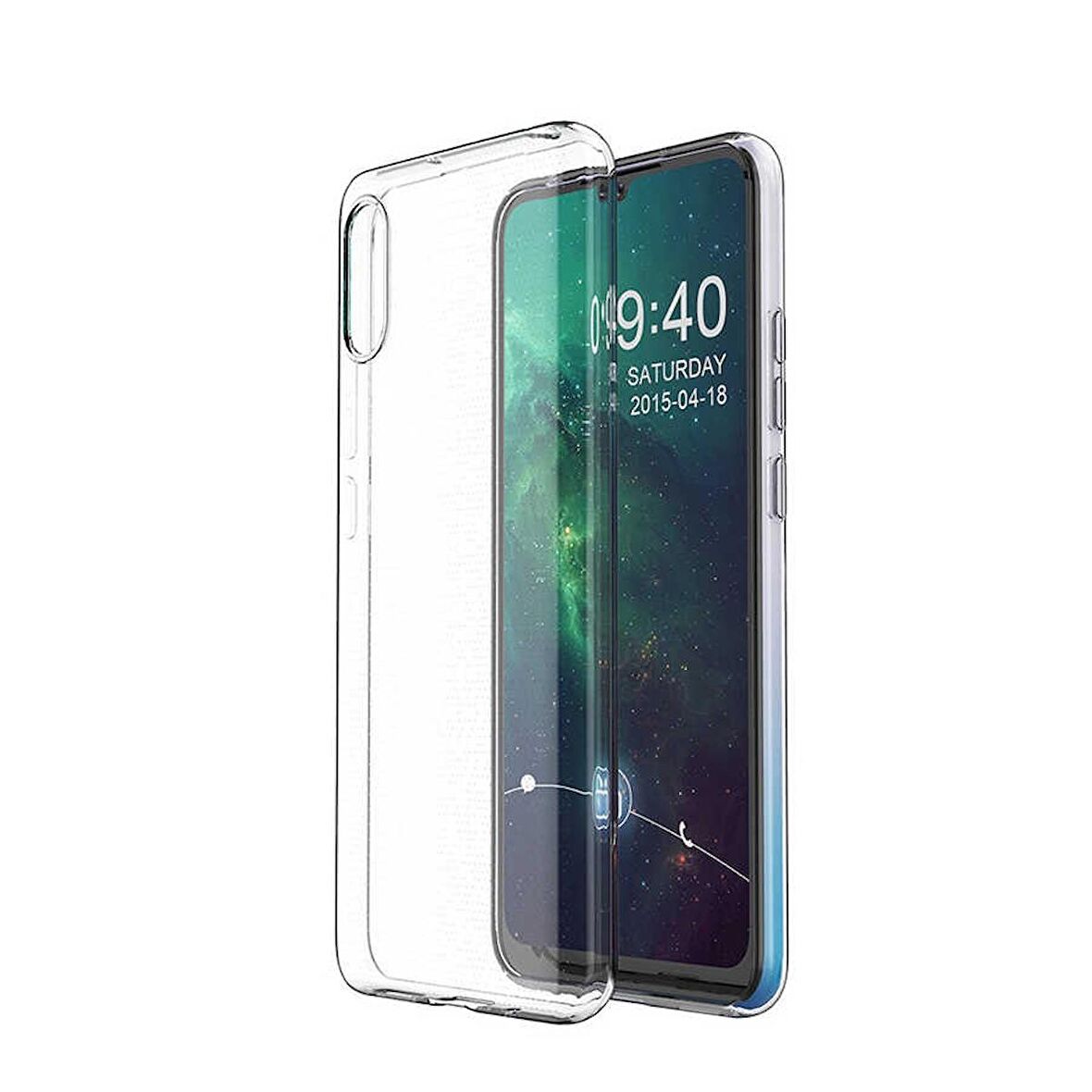 Gpack Xiaomi Redmi 9a Kılıf Süper Silikon Yumuşak Arka Koruma