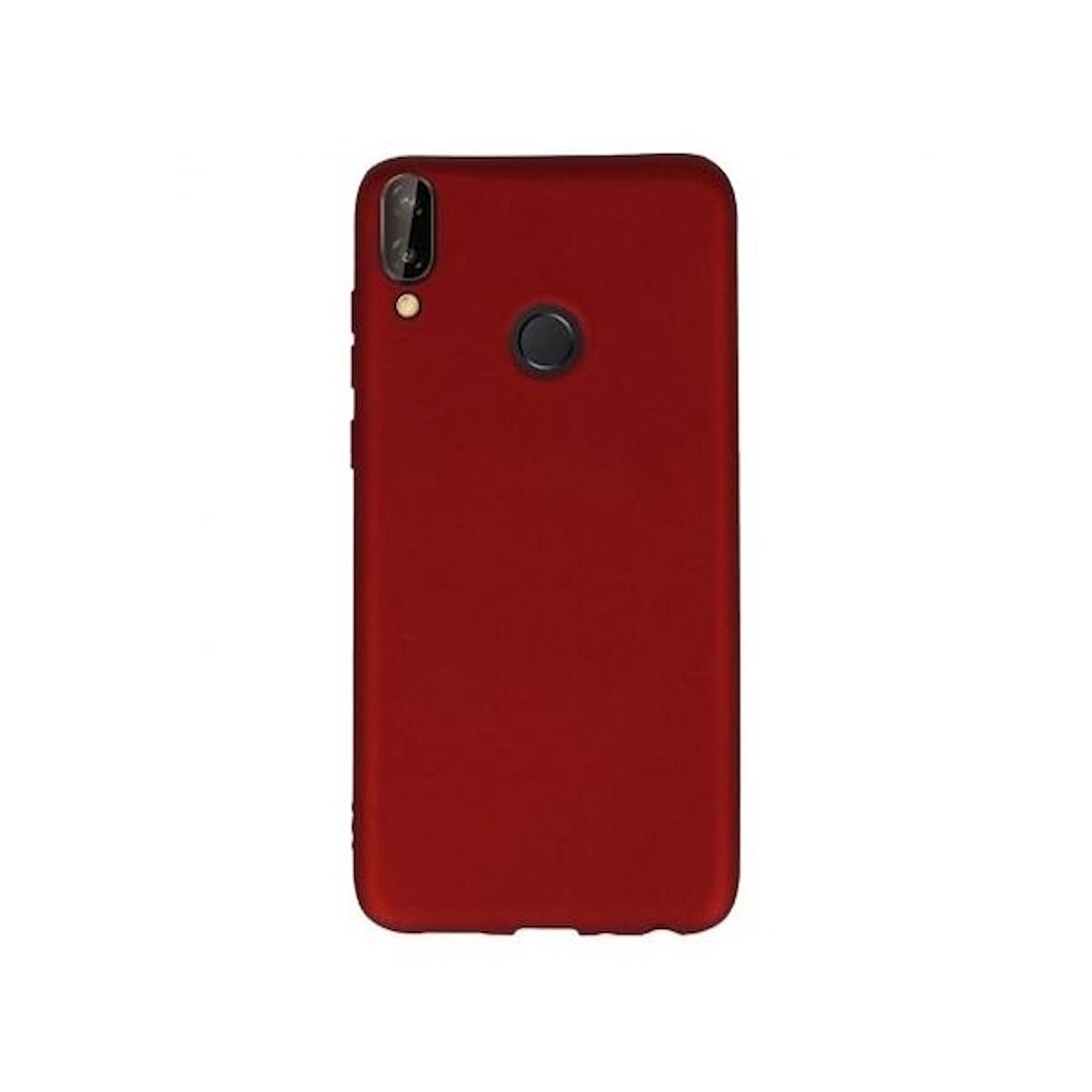 Smcase Huawei P Smart 2019 Lüks Silikon Kılıf  Nano Ekran Koruyucu